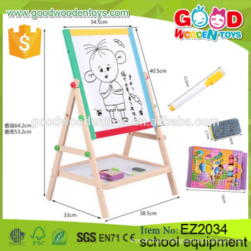 2016 Hot Sale Kids Educational Wooden Mini Easel Toy OEM / ODM Matériel de bureau et scolaire pour enfants